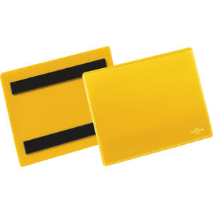 Durable Kennzeichnungstasche A6 ge 50St magnetisch Querformat