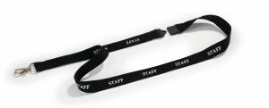Durable Textilband 20mm sw STAFF 10St mit Sicherheitsverschluss