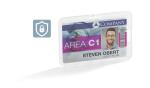 Durable Kartenhalter 54x87mm tr 10St für permanenten Verbleib