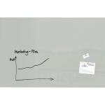 SIGEL GL221 Glas-Whiteboard Artverum - grau - 150 x 100 x...
