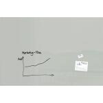 SIGEL GL231 Glas-Whiteboard Artverum - grau - 180 x 120 x...