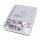 SIGEL JN607 Spiral-Notizbuch Jolie - Violet Marble - punktkariert (Dot-Lineatur) - 120 g/m² - ca. A5 - violett/weiß - Hardcover - 240 Seiten - FSC-zertifiziert