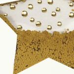 SIGEL DS059 Handmade-Weihnachts-Karten - Stern - weiß/gold - A6 - 10 Karten + Umschläge - inkl. Umschläge