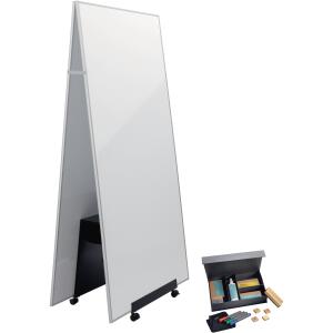 SIGEL MUB03 Bundle Whiteboards Meet up - 90 x 185 x 46 cm - Farbkombination -  2x Agiles Whiteboard Meet up 900x1800mm, 1x Stand Meet up, 1x Starterset