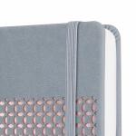 SIGEL JN208 Notizbuch Jolie - glacier grey - liniert - 80 g/m² - ca. A6 - grau - Hardcover - 174 Seiten - FSC-zertifiziert
