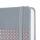 SIGEL JN208 Notizbuch Jolie - glacier grey - liniert - 80 g/m² - ca. A6 - grau - Hardcover - 174 Seiten - FSC-zertifiziert