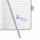 SIGEL JN208 Notizbuch Jolie - glacier grey - liniert - 80 g/m² - ca. A6 - grau - Hardcover - 174 Seiten - FSC-zertifiziert