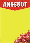 SIGEL Motiv-Papier - Angebot - gelb/rot/weiß - 90...