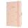 SIGEL JN335 Notizbuch Jolie - Rose Love - liniert - 80 g/m² - ca. A5 - rosa - Hardcover - 174 Seiten - FSC-zertifiziert
