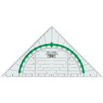 Pagna Geometrie-Dreieck Green Line glasklar grün...