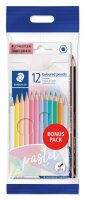 Staedtler Buntstifte 12St Pastell - 100% PEFC