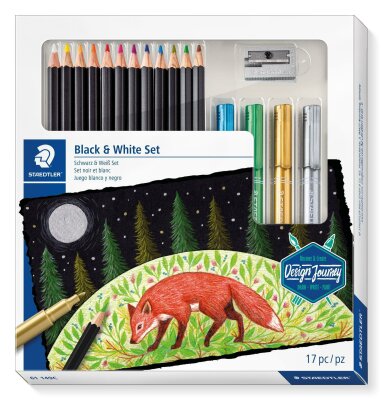 Staedtler Black & White Set         100% PEFC