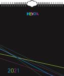 HEYDA 2070440001 Bastelkalender 2021 215 x 24 cm...