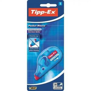 Bic Korrekturroller Pocket Mouse 4,2mmx10m Einweg Blister 1St