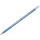 Veloflex Bleisift EVOLUTION Triangle HB mit Radierer Schaft silberblau
