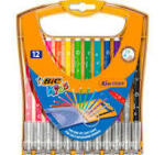 Veloflex Fasermaler KID COULEUR Medium 12-farbig sortiert...