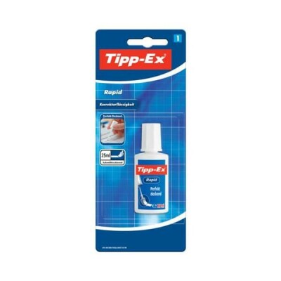 Korrekturfluid Rapid 25ml weiß Blister 1St