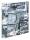 Schul-Ordner School, DIN A4, PP-Folie, 2Ring 15 mm Jeans-Motiv