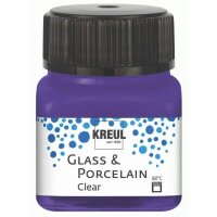 KREUL Glass & Porcelain Clear Violett 20 ml