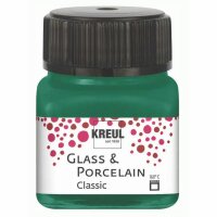 KREUL Glass & Porcelain Classic Dunkelgrün 20 ml