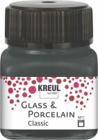 KREUL Glass & Porcelain Classic Grau 20 ml