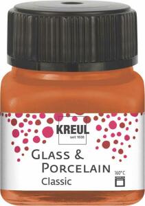 KREUL Glass & Porcelain Classic Metallic-Kupfer 20 ml