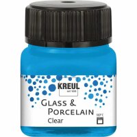 KREUL Glass & Porcelain Clear Wasserblau 20 ml
