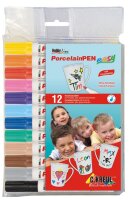 KREUL Porcelain Marker medium Junior 12er Set