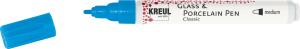KREUL Glass & Porcelain Pen Classic medium Hellblau