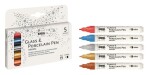 KREUL Glass & Porcelain Pen Metallic medium 5er Set