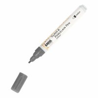 KREUL Glass & Porcelain Pen Glitter medium Anthrazit