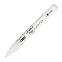 KREUL Glass & Porcelain Pen Chalky medium White Cotton