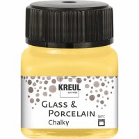 KREUL Glass & Porcelain Chalky Yellow Safran 20 ml