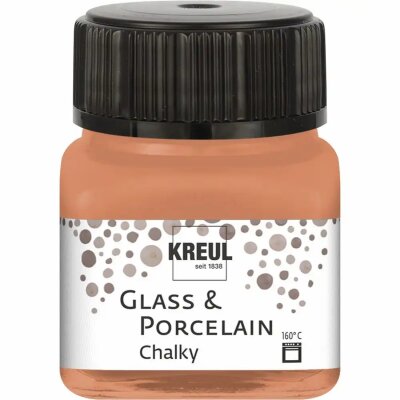 KREUL Glass & Porcelain Chalky Terracotta Earth 20 ml