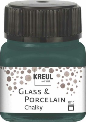 KREUL Glass & Porcelain Chalky Cottage Green 20 ml