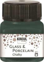KREUL Glass & Porcelain Chalky Cottage Green 20 ml