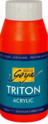 KREUL Triton Acrylic Liquid Echtrot 750 ml