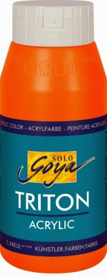 KREUL Triton Acrylic Liquid Echtorange hell 750 ml