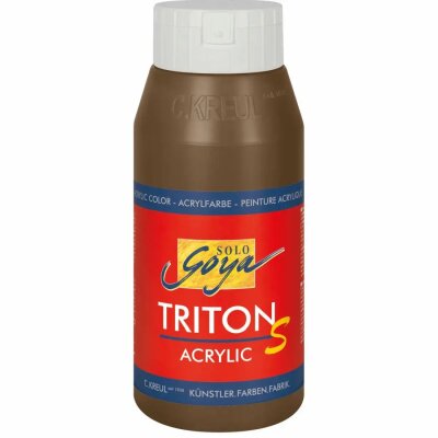 SOLO GOYA Triton S Acrylic Havannabraun 750 ml