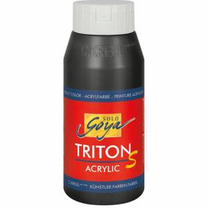 SOLO GOYA Triton S Acrylic Schwarz 750 ml
