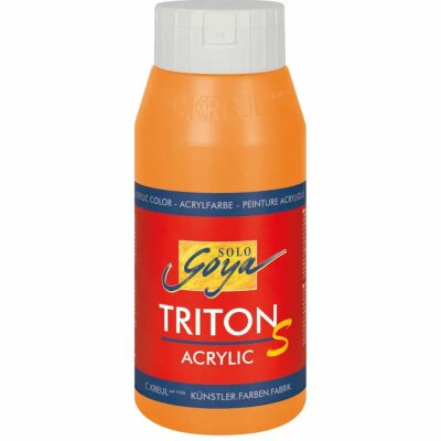 SOLO GOYA Triton S Acrylic Echtorange 750 ml