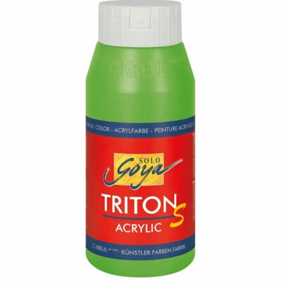 SOLO GOYA Triton S Acrylic Gelbgrün 750 ml