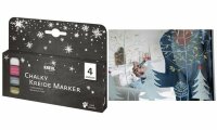 KREUL Chalky Kreidemarker 4er Set