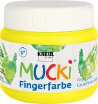 KREUL Fingerfarbe MUCKI, gelb, 15 0 ml (57600091)