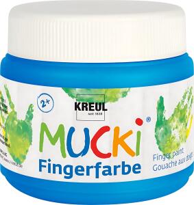 MUCKI Fingerfarbe Blau 150 ml 4000798031084