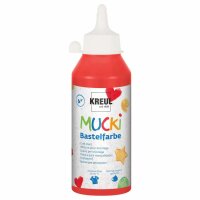 MUCKI Bastelfarbe Rot 250 ml