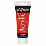 KREUL el Greco Acrylic Zinnoberrot 75 ml Tube