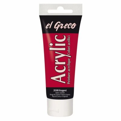 KREUL el Greco Acrylic Krapprot 75 ml Tube