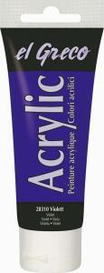 KREUL el Greco Acrylic Violett 75 ml Tube