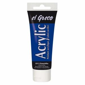 KREUL el Greco Acrylic Ultramarinblau 75 ml Tube